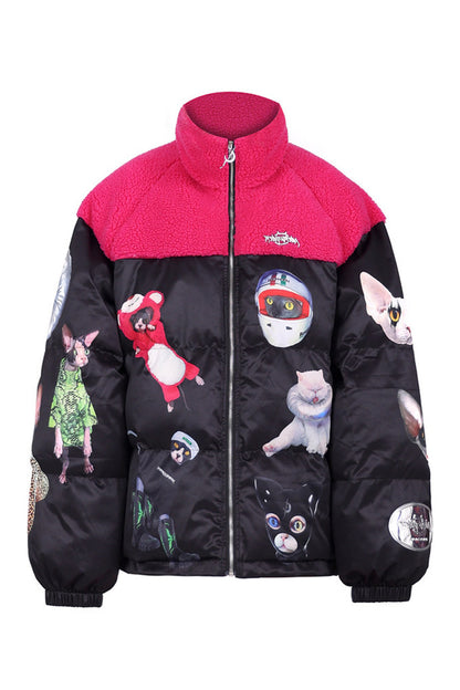 Pink Collar Cat Jacket