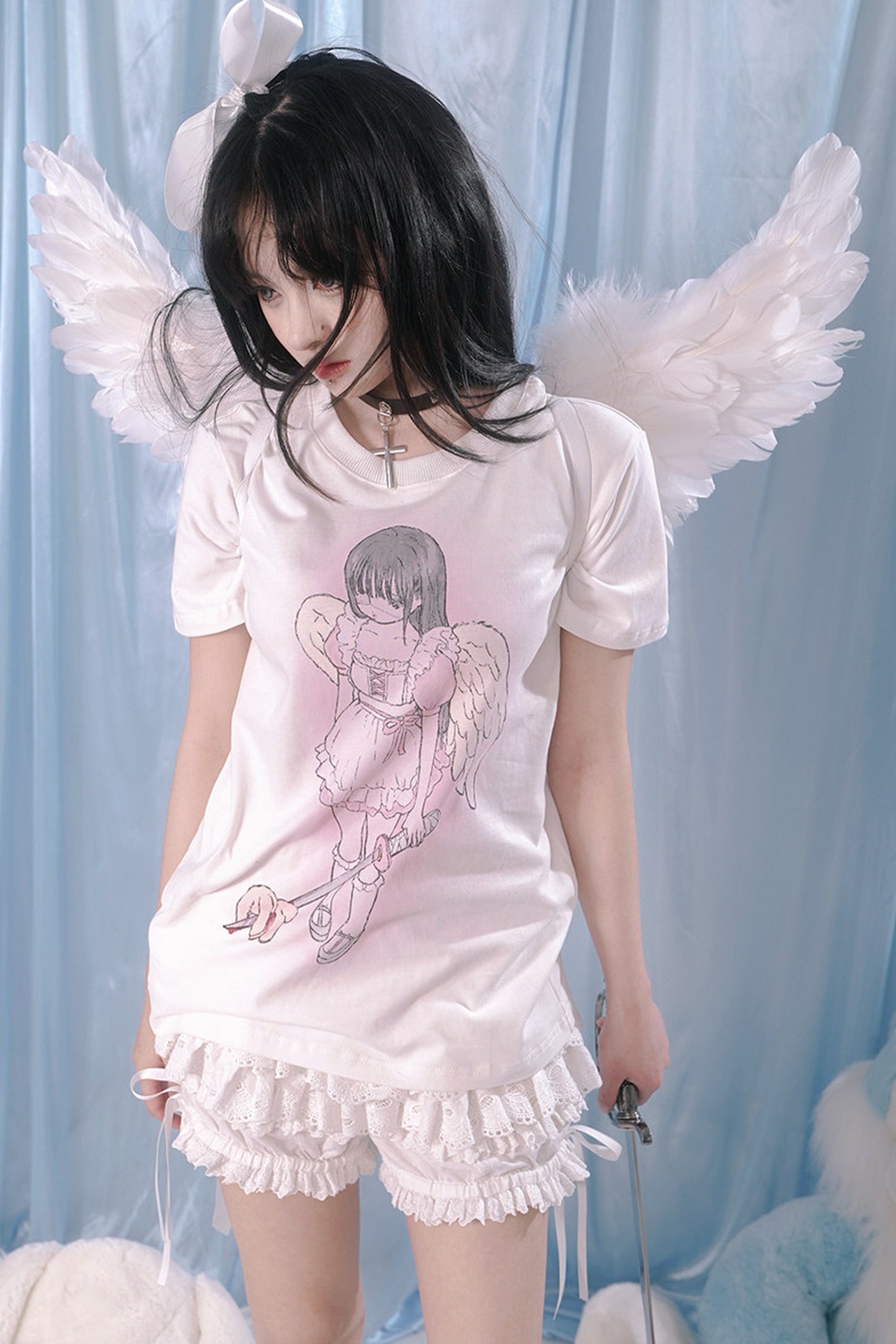 Angel Print T-Shirt