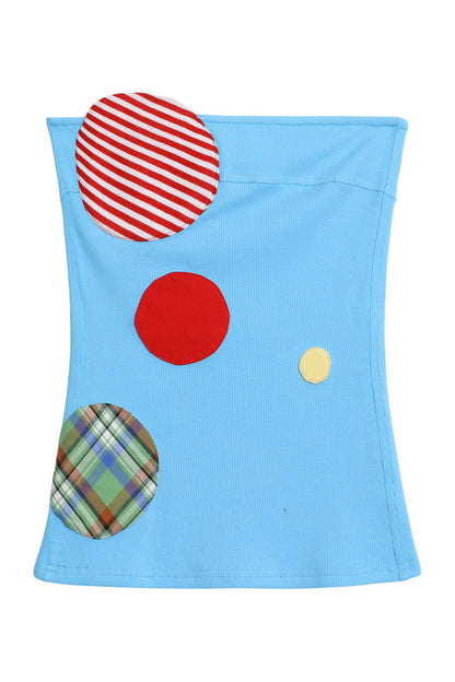 Niche Color-Block Patchwork Vest