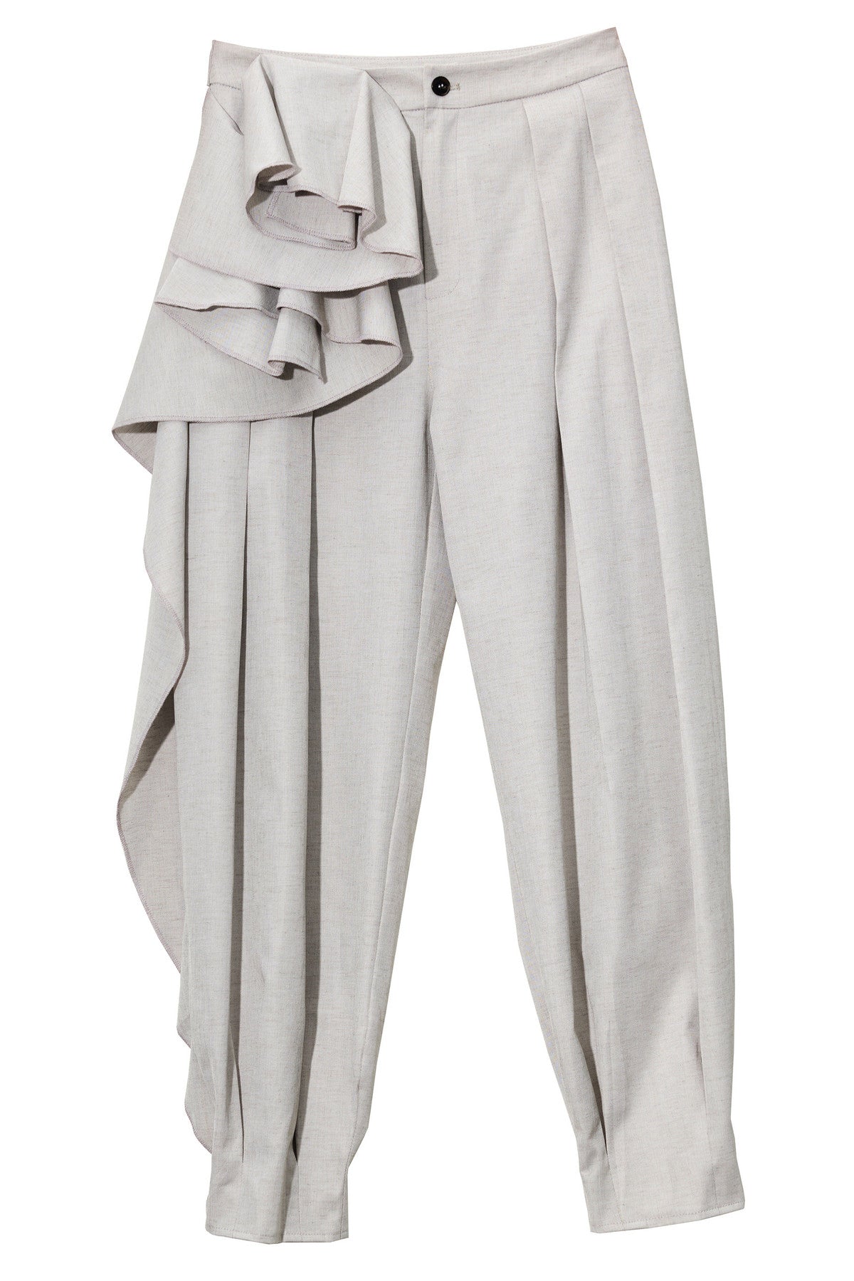 Romantic Bohemian Ruffle Lantern Pants