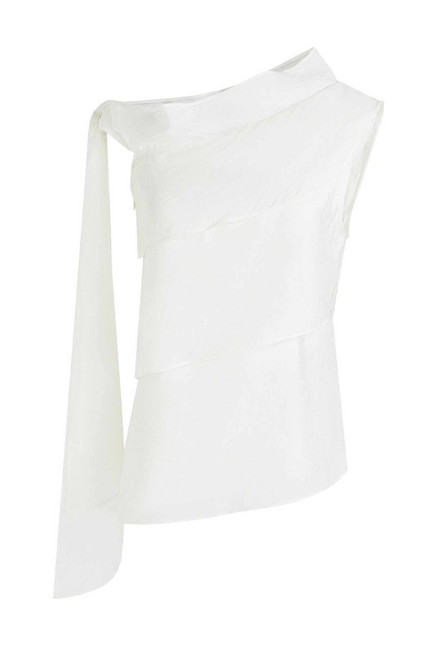 Ribbon Off-Shoulder Blouse