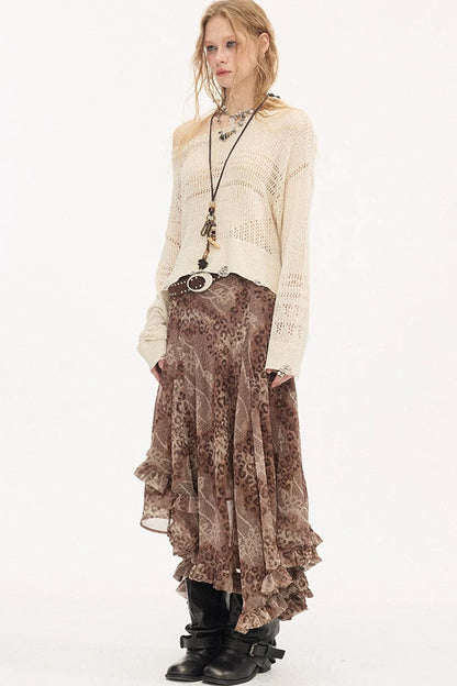 Asymmetrical Knit Top