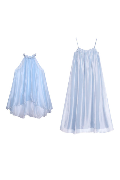 Pearlescent Gauze Dress Set