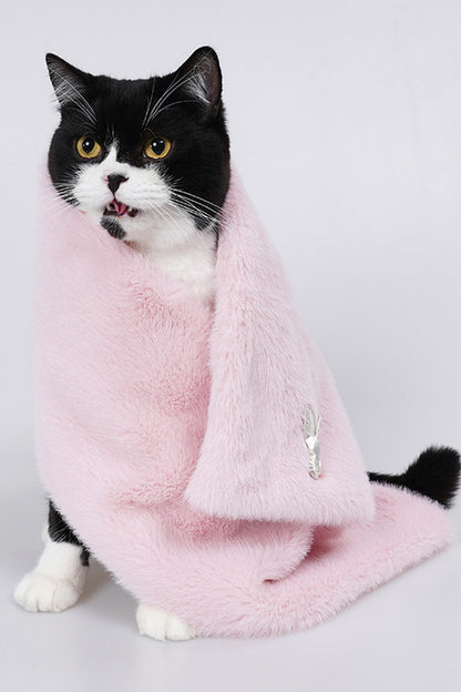 Sciarpa soffice floreale a toppe