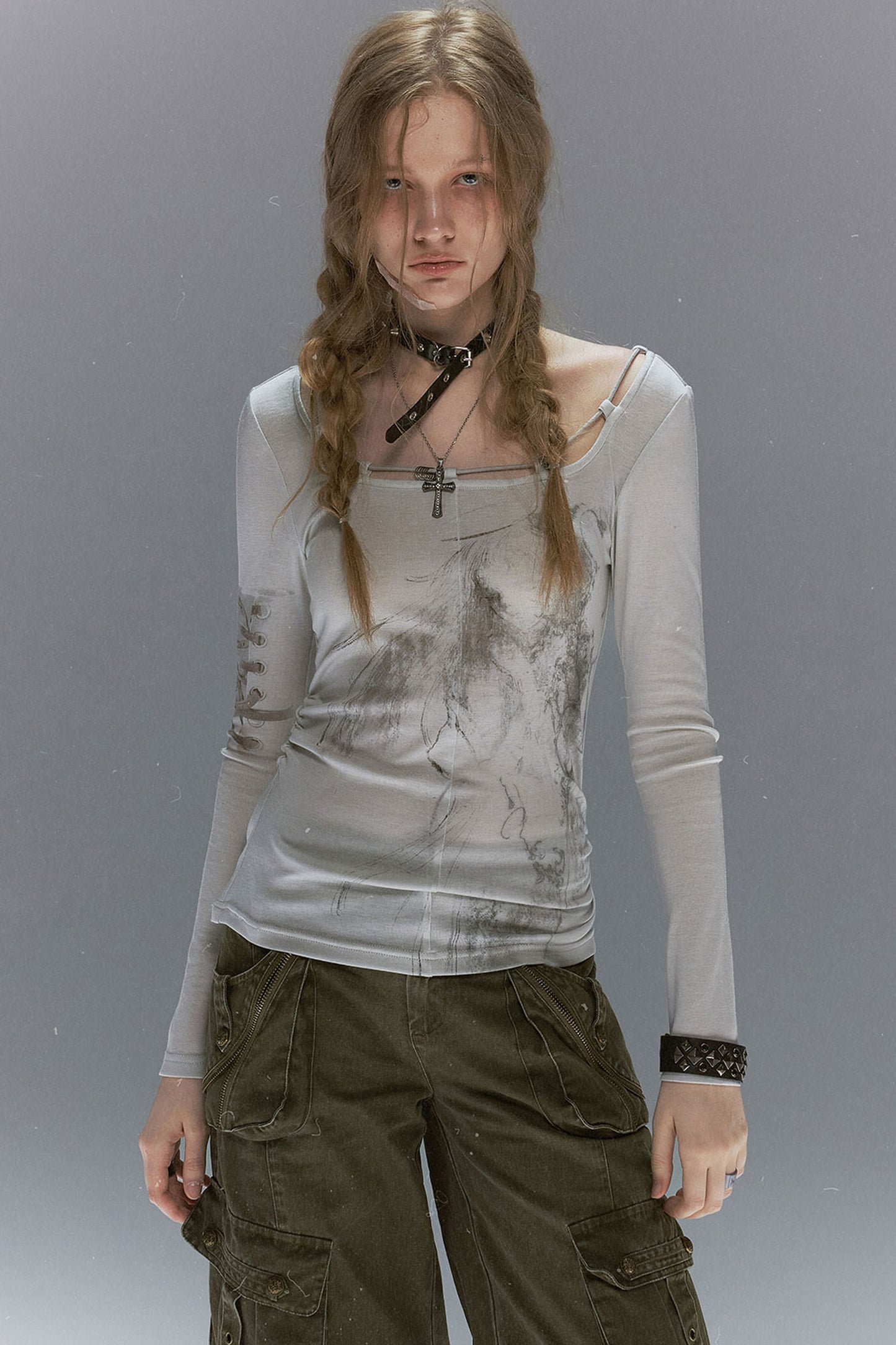 Broken Angel Tencel Top