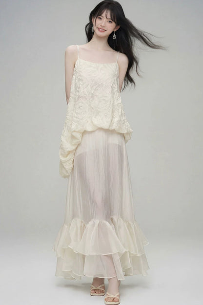 White Rose Two-Piece Set-Up