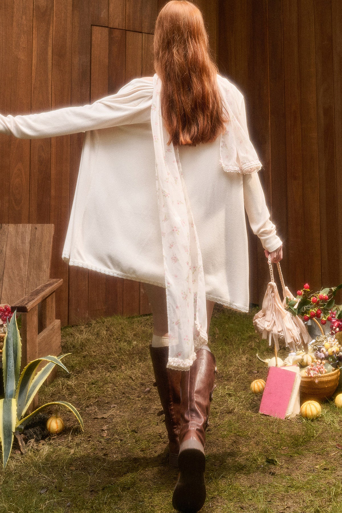 Liberty Print Cardigan and Dress Set-Up