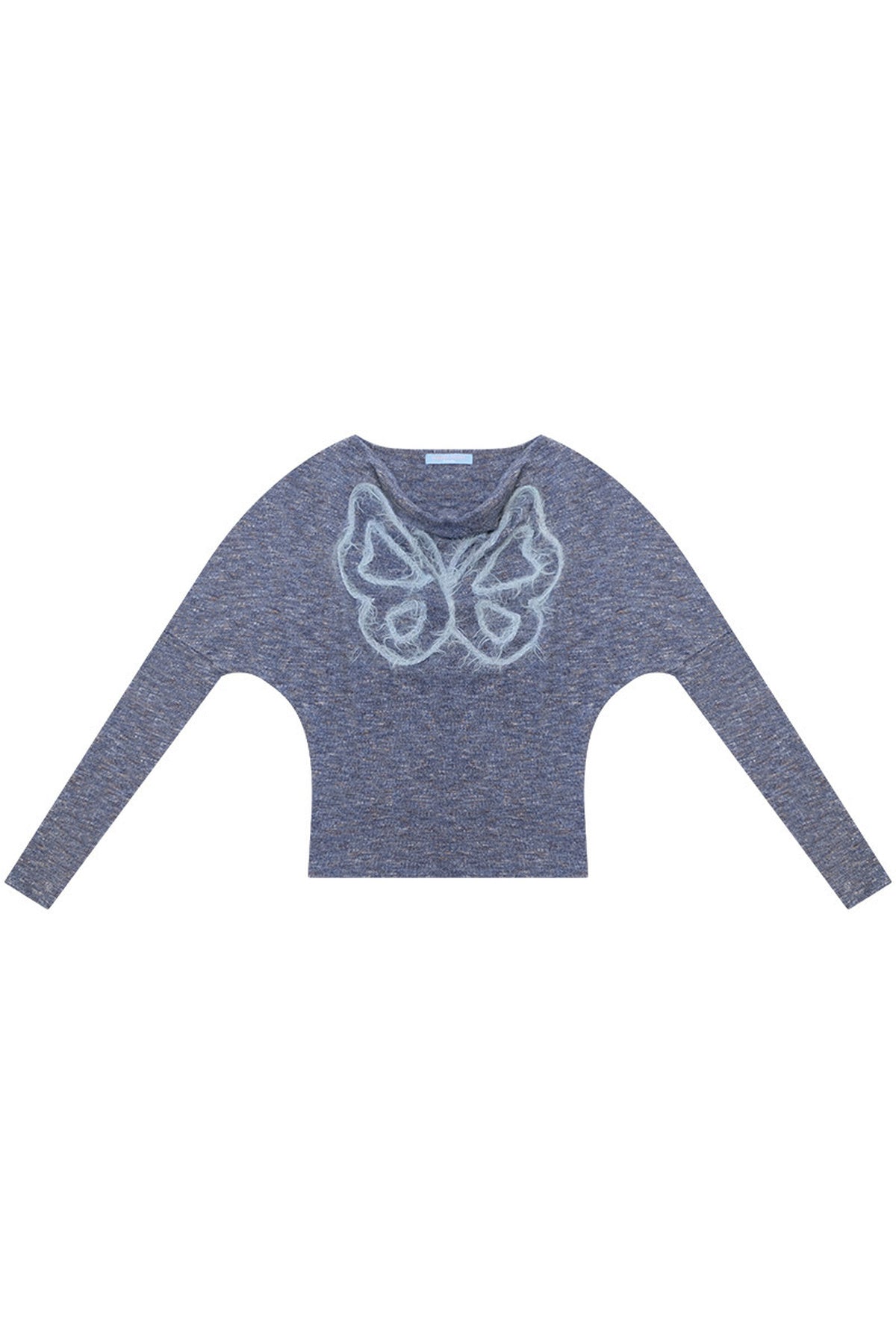 Butterfly Embroidery Base Layer Knit