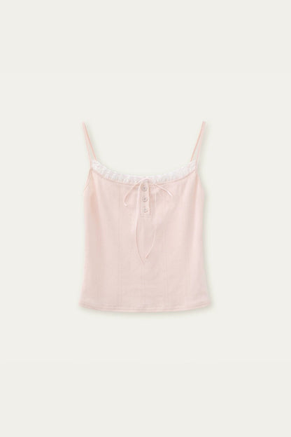 Floral Lace Crop Camisole
