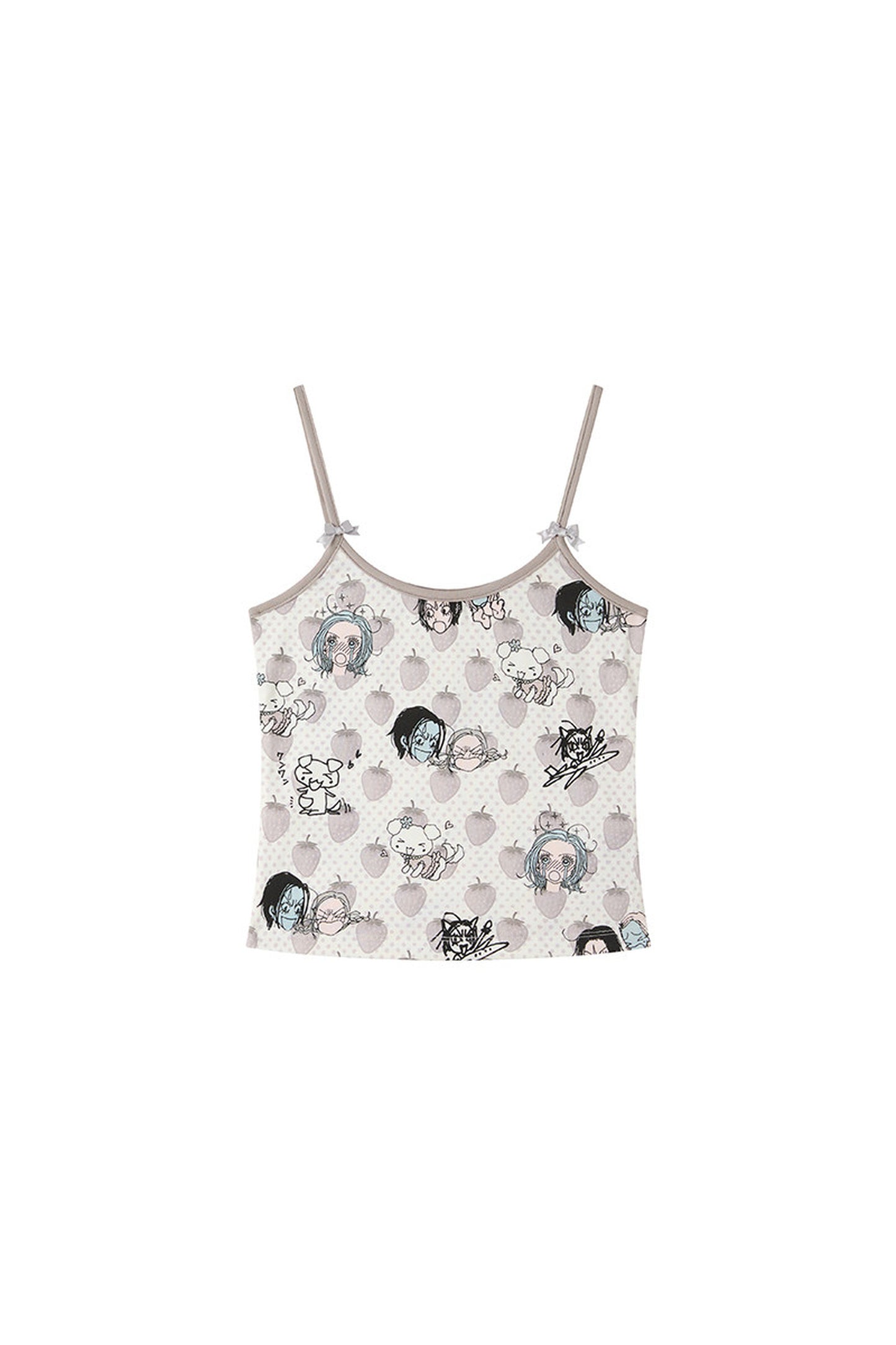 Strawberry Floral Camisole Top