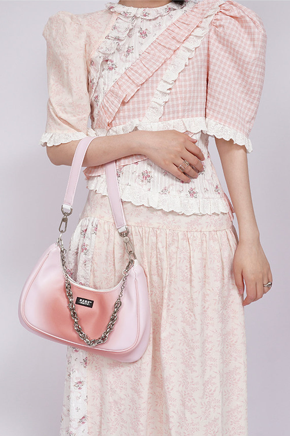 Macaron Graffiti Crossbody Bag