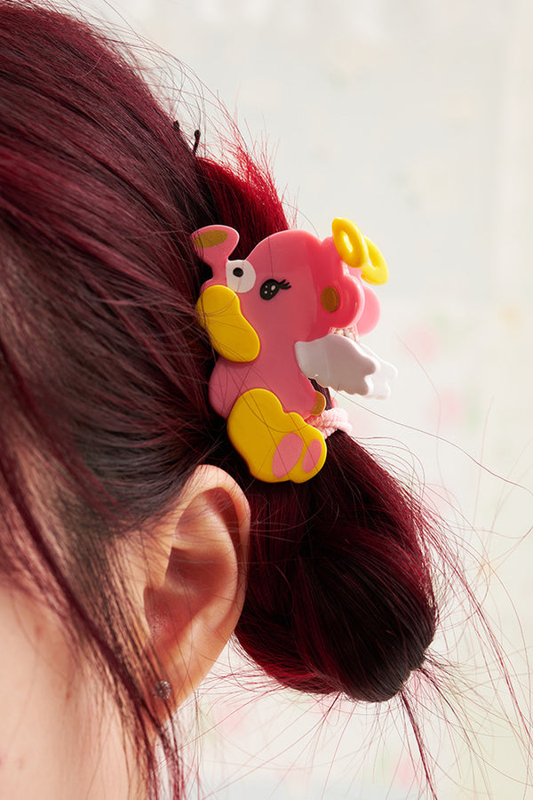 Animal Angel Hair Claw Clip
