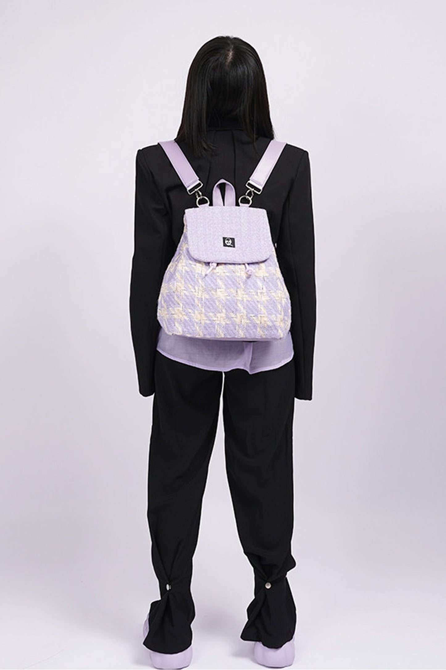 Y2K Furry Crossbody Backpack