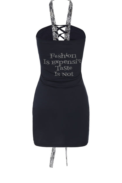 Millennium Reversible Halter Dress