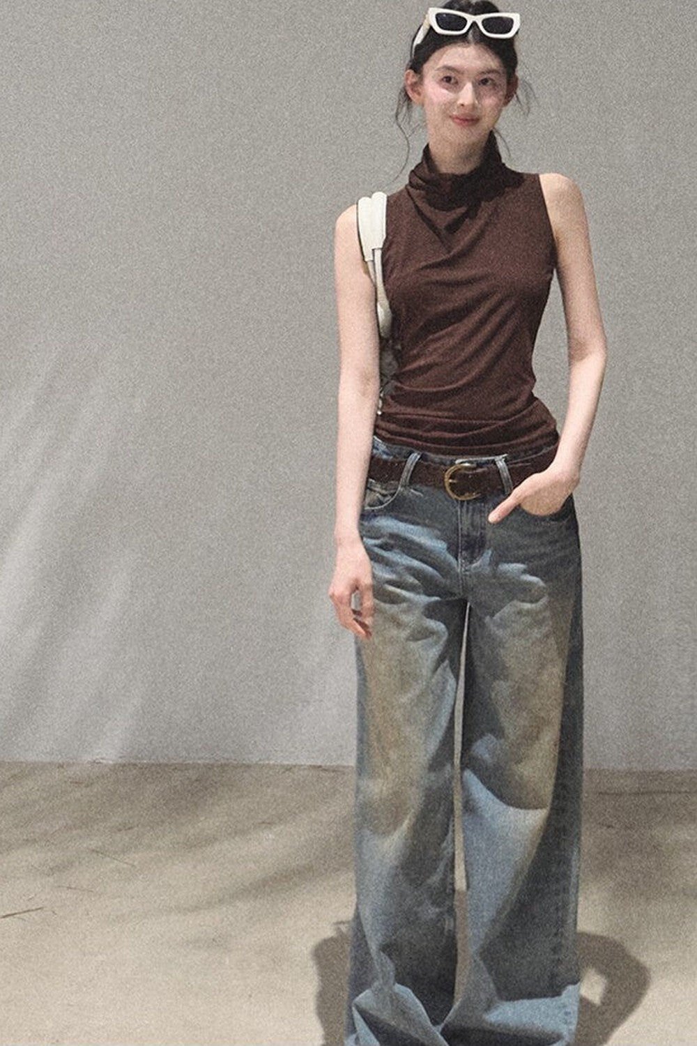 Flowing Twilight Halter Vest