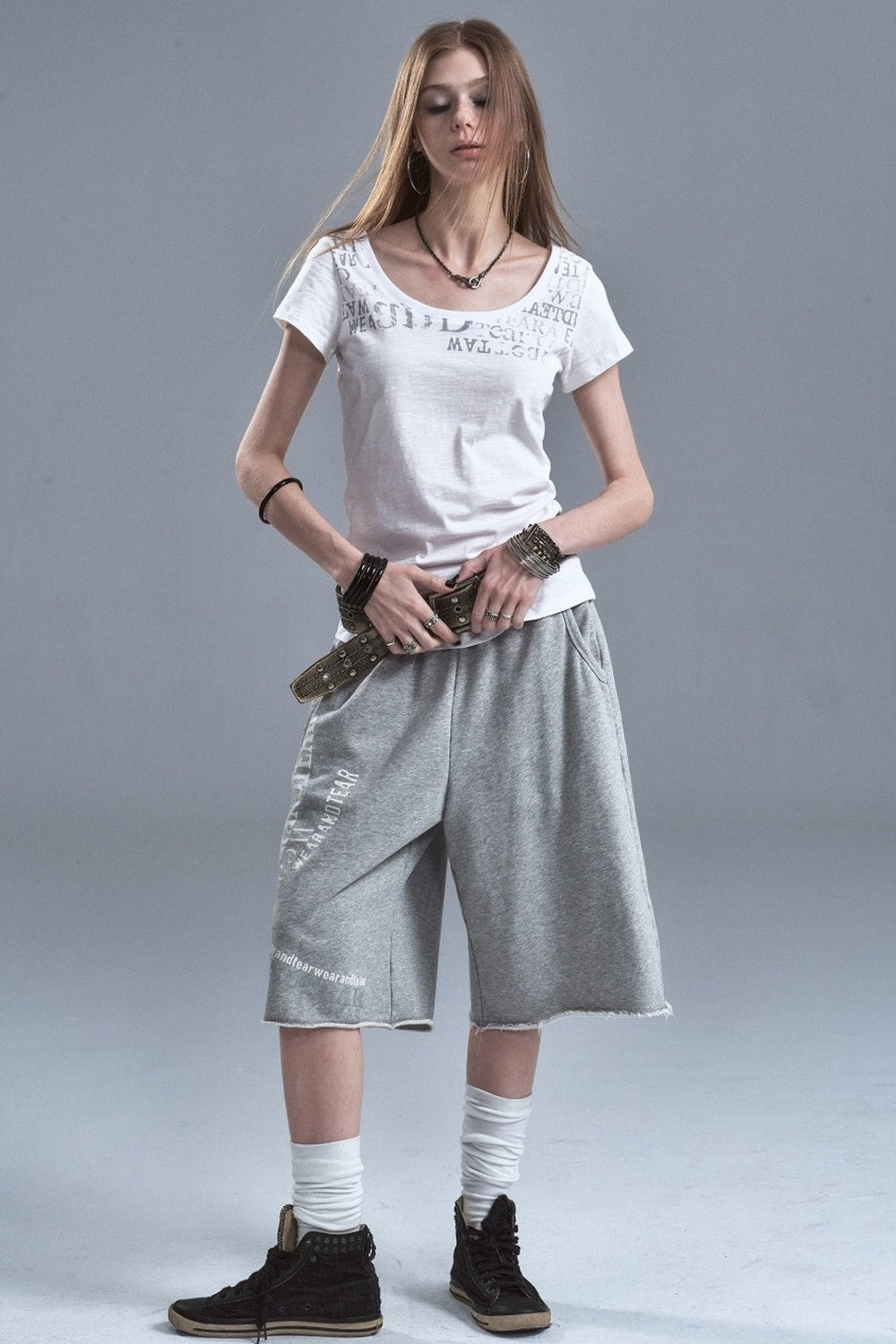 Reversible Sheer Cotton T-Shirt