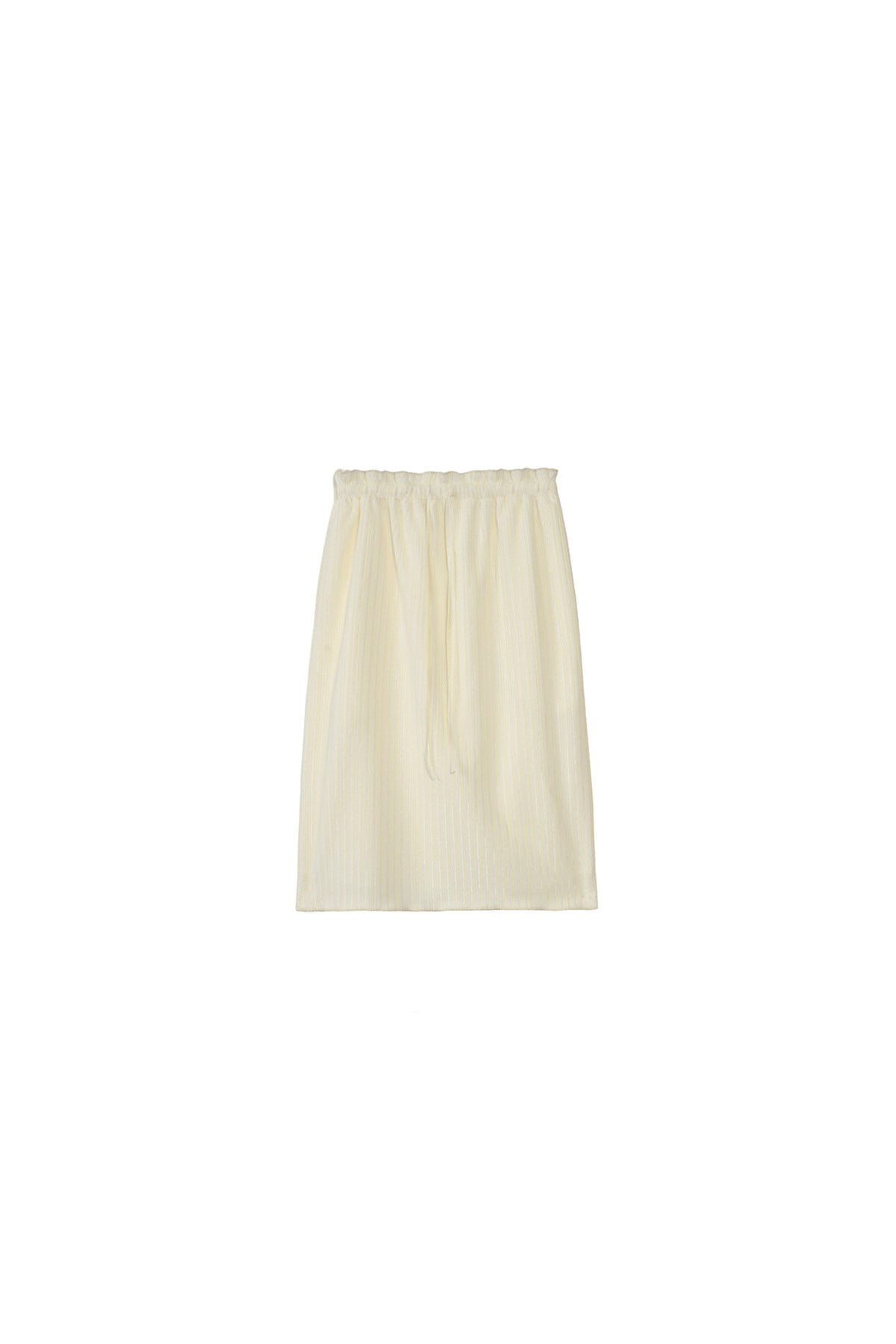Moonlight Waterfall Long-Sleeve Ribbon Top and Skirt Set-Up