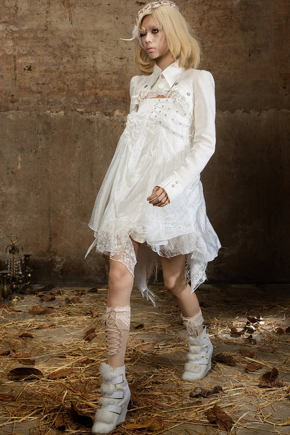 Gothic Punk Long-Sleeved Jacket