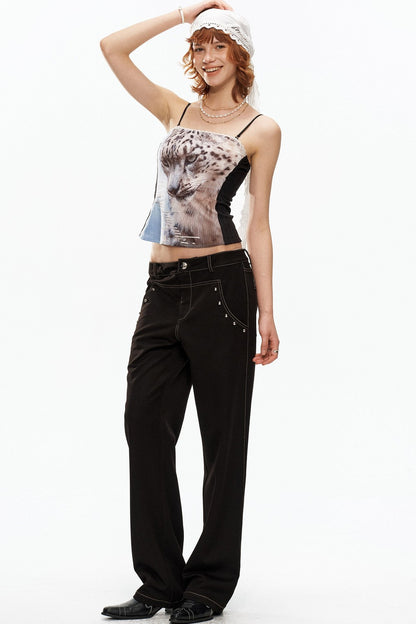 Printed Elastic Tube Top Set-Up