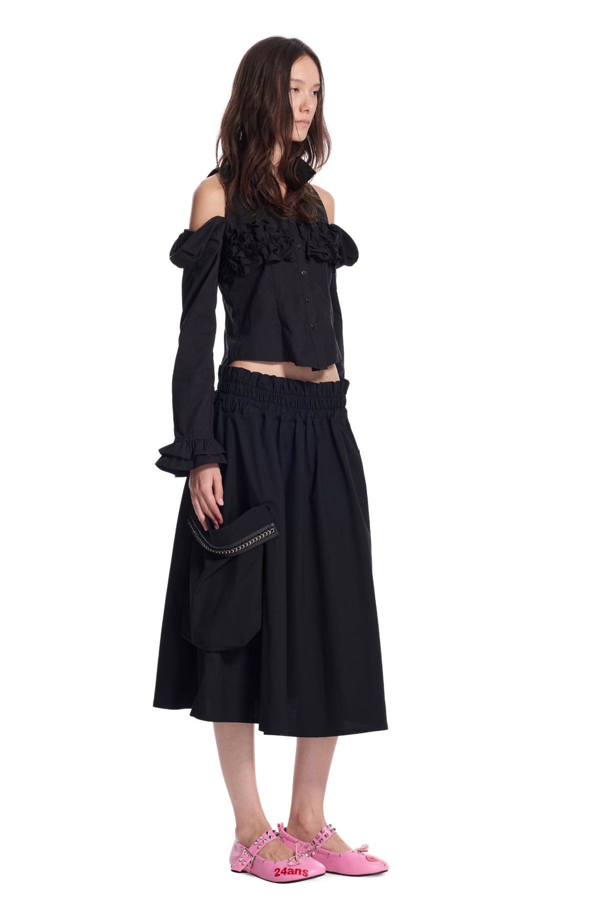 Punk Utility Pocket Skirt