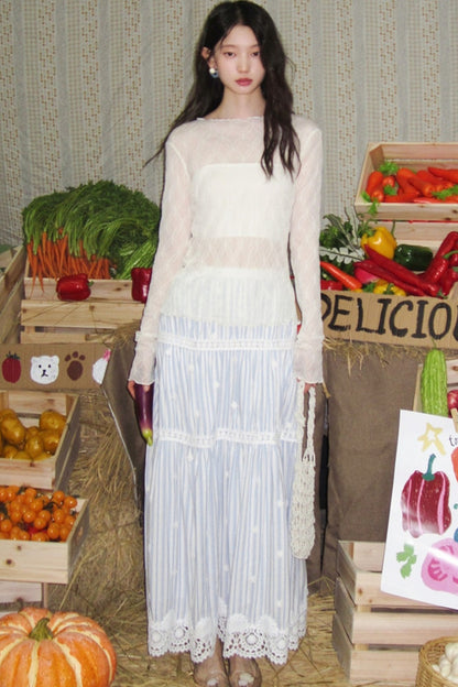 Echo of the Wind Lace Top