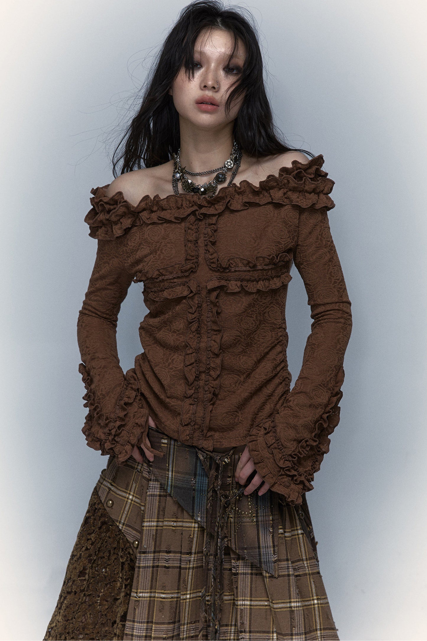 Retro Reversible Knit Top