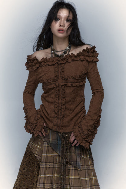 Retro Reversible Knit Top