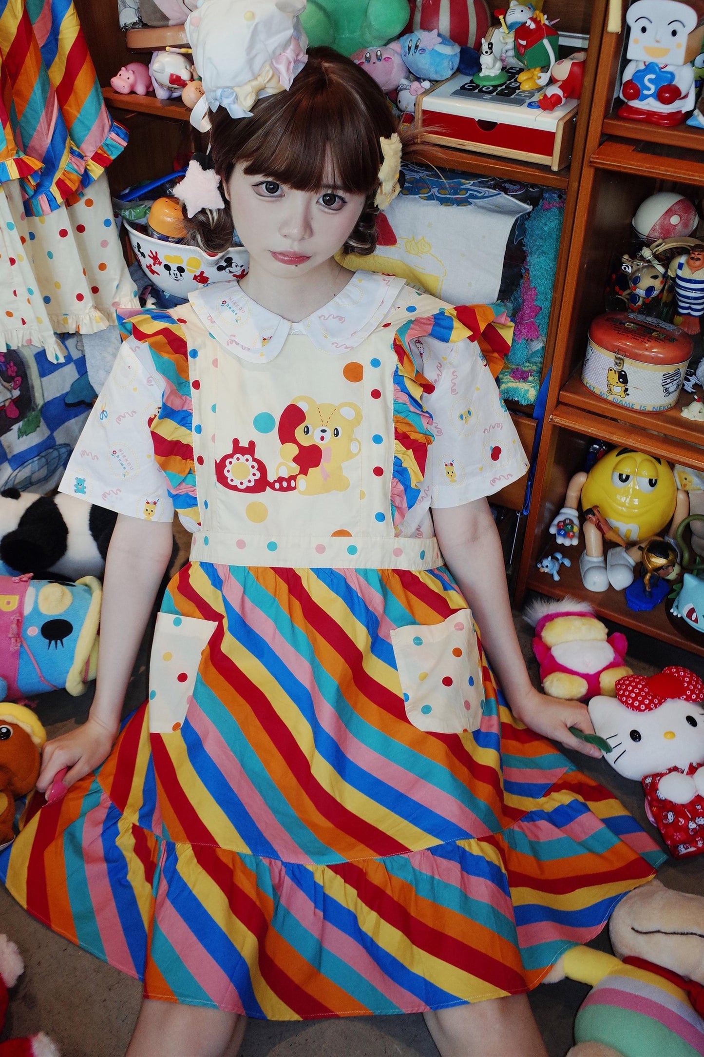 Rainbow Diary Schürzenkleid