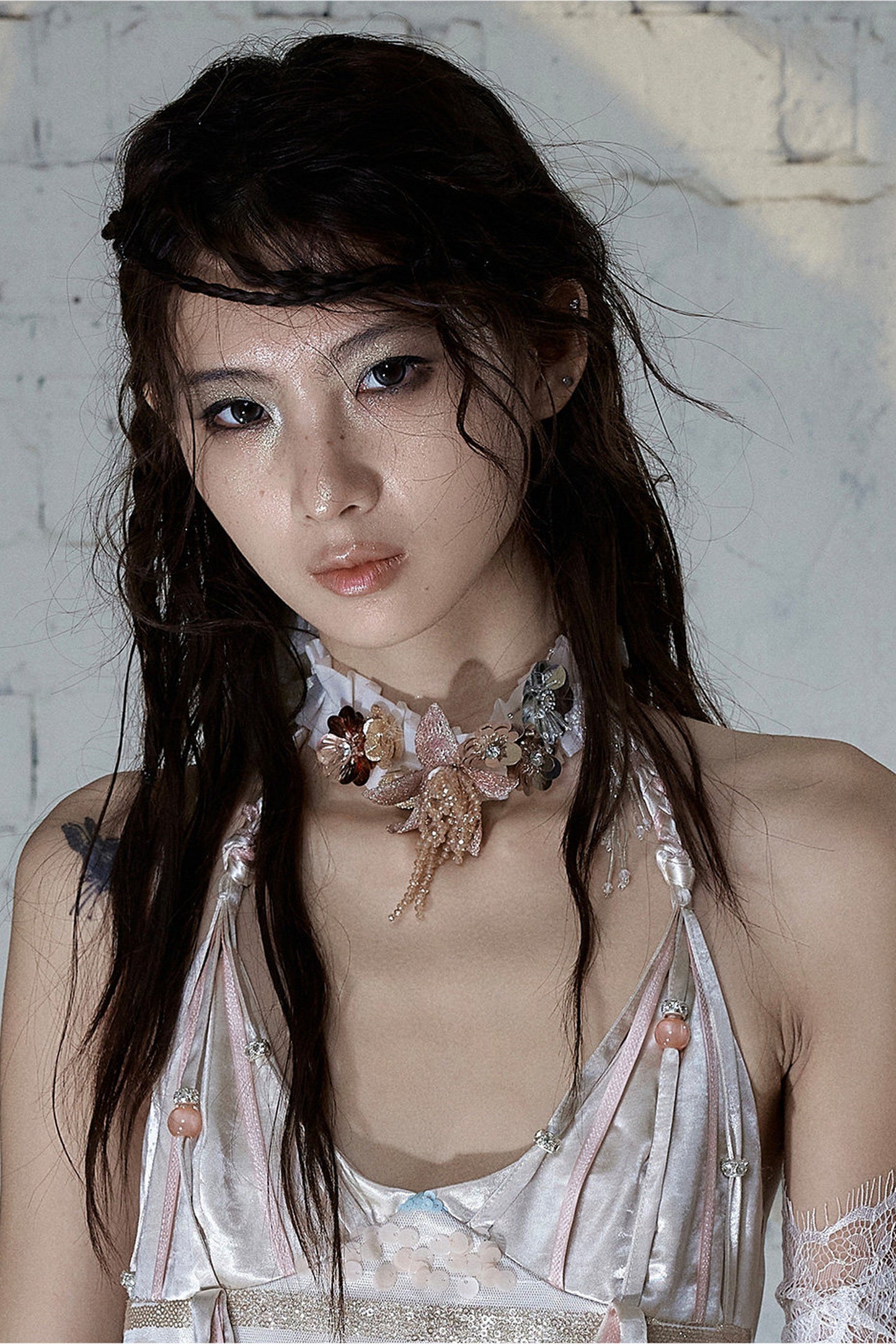 Retro Palace Beaded Choker
