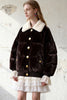 Giacca marrone in cotone