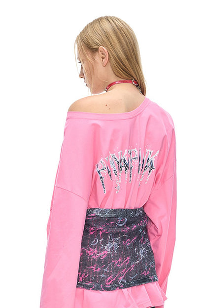 Punk-T-Shirt im Light-Subkulturstil