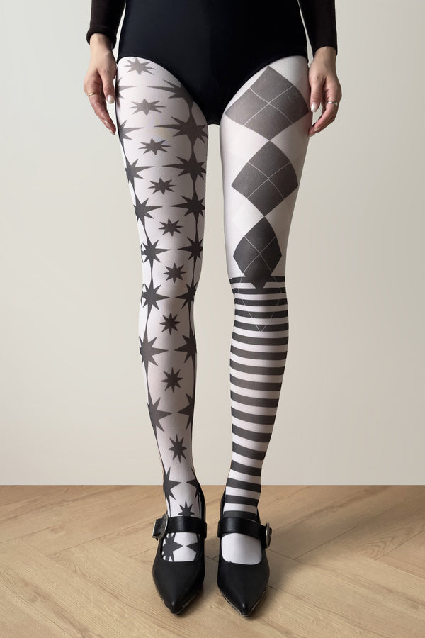 Retro Printed Pantyhose