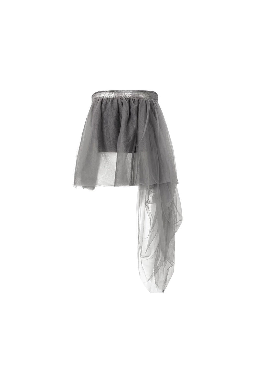 Layered Mesh Tube Top and Skirt Set-Up