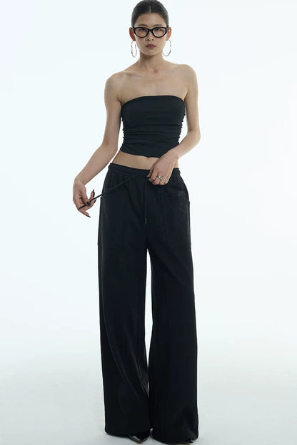 Elastic Pleated Tube Top