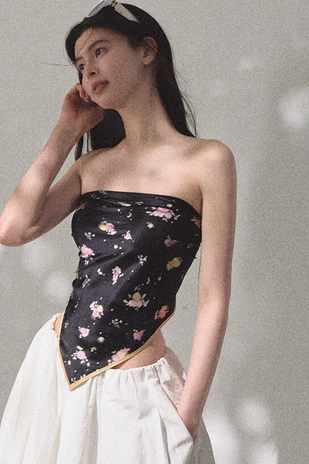 Mulberry Silk Magic Scarf Top