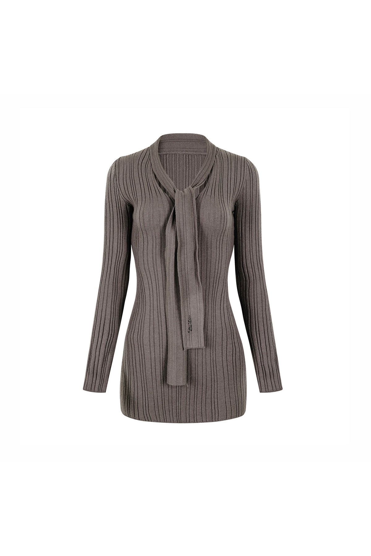Tie Detail Knit Dress