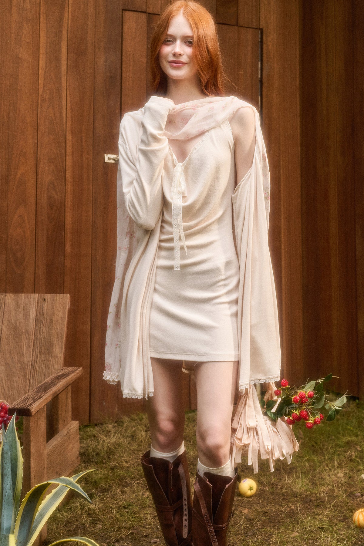 Liberty Print Cardigan and Dress Set-Up