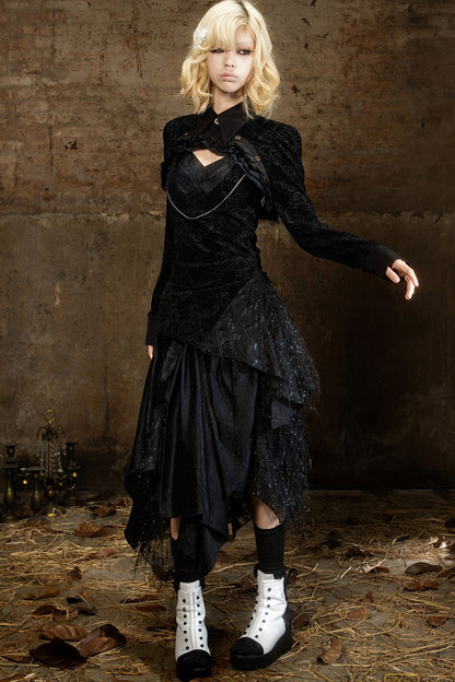 Retro Gothic Spaghetti Strap Camisole