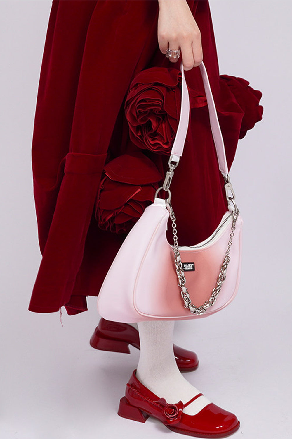 Macaron Graffiti Crossbody Bag