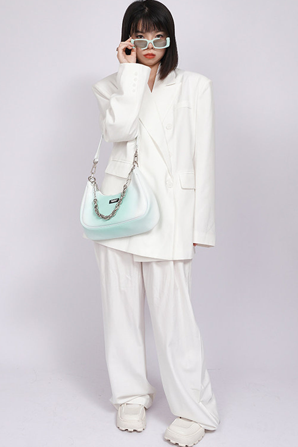 Macaron Graffiti Crossbody Bag