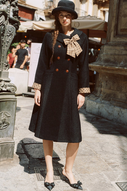 Daisies French Retro Coat and Dress Set-Up