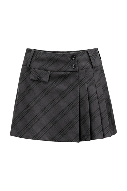 Suspender Blouse Cover-up and Skirt Three-Piece Set-Up