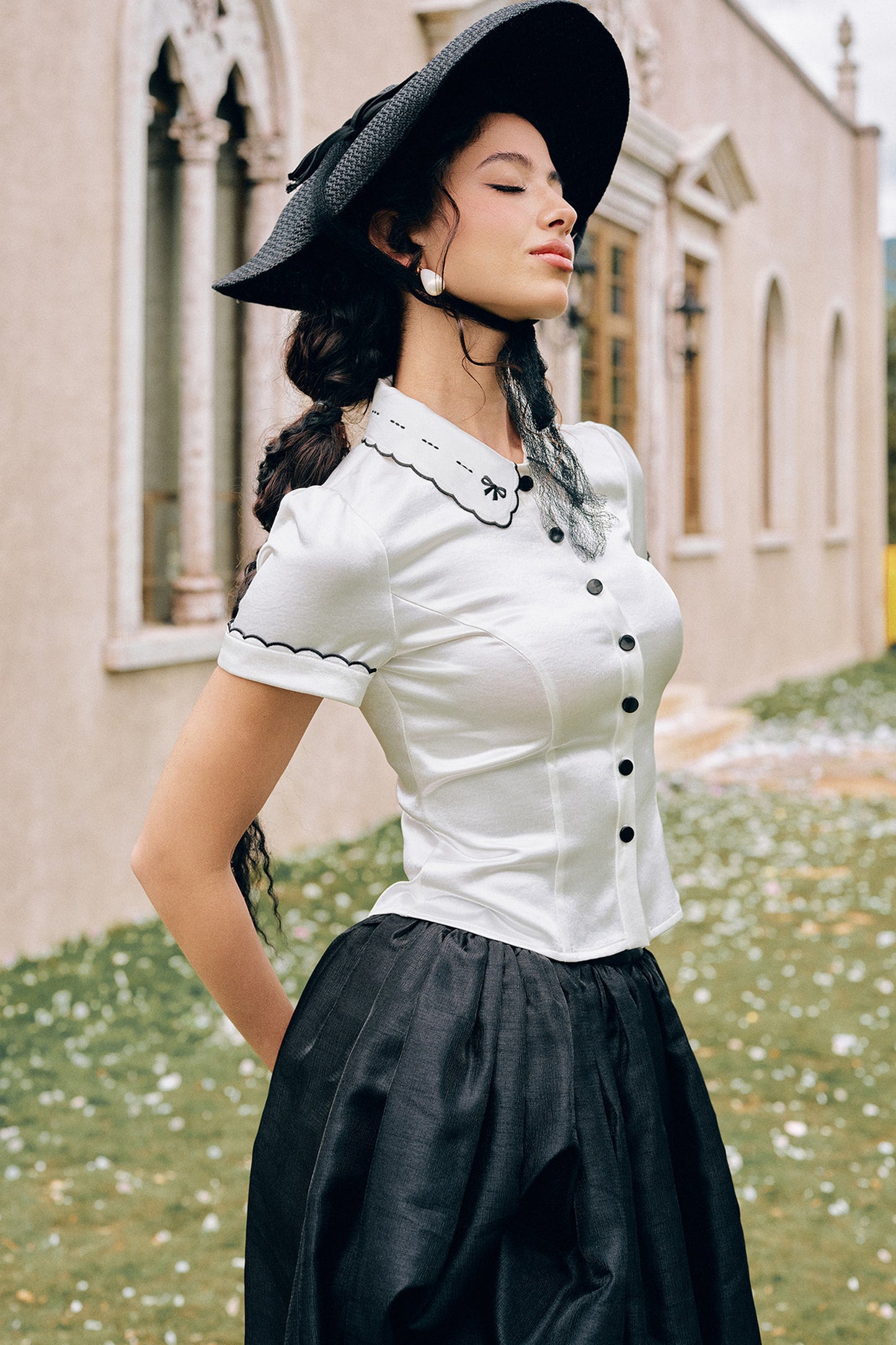 French Academy Style Shirt and Dress Set-Up