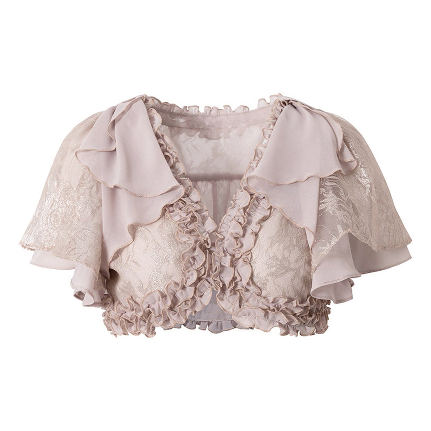 Romantic Lace Chiffon Blouse