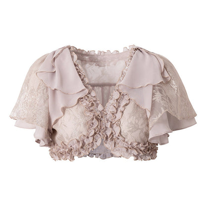 Romantic Lace Chiffon Blouse