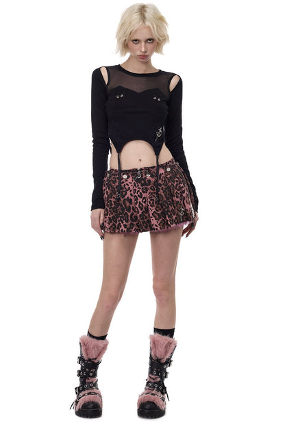 Electric Moon Mesh T-Shirt