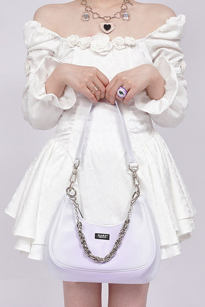 Macaron Graffiti Crossbody Bag