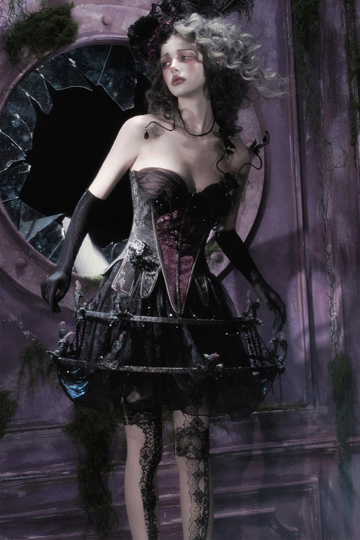 Gothic Dark Style Sailing Hat