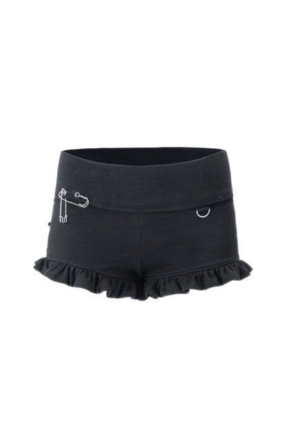 Hooded Cat Ear Vest Shorts Set-Up