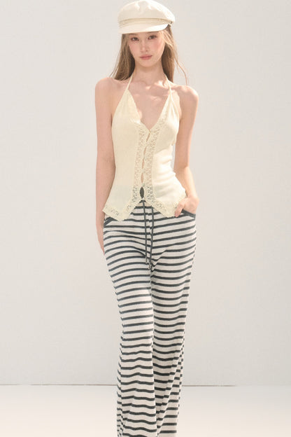 Spicy Crochet Knit Halter Vest